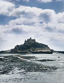 Oncolourisedpic: ST. MICHAEL'S MOUNT