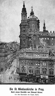 Koerner: The St. Nicholas Church in Prague, 1914