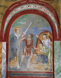 Piemonte: St. Nicholas saving three children