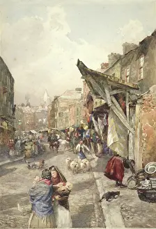 Bodycolour: St. Patrick's Close, Dublin