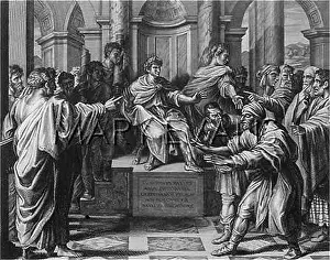 Proconsul: St Paul strikes Elymas blind