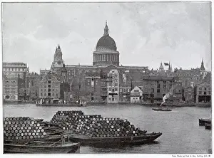 Bankside: St Paul's Cathedral 1901