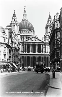 Blend: St. Paul's Cathedral from Ludgate Hill