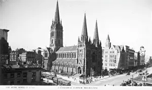 Flinders: St. Pauls Cathedral - Melbourne, Victoria, Australia