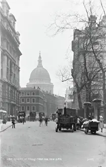 Prominently: St. Paul's Cathedral from the New General Post Office