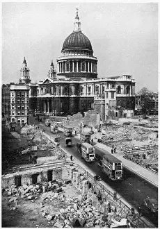 Blitzed: St. Paul's Cathedral during WWII