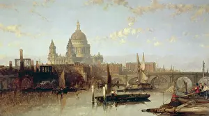 Blackfriars: St Pauls and the River 1863