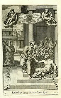 Disability: St Peter cures the man born lame