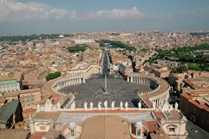 Vatican: St Peter's Square, Vatican, Rome, by Bernini