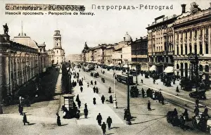 Mary Evans (colourised): ST PETERSBURG/NEVSKI