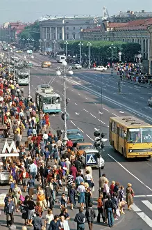 Nevsky: St. Petersburg Public Library, 1978