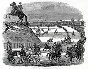Sledging: ST PETERSBURG/SLEDGING