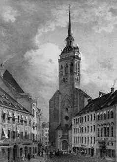 Rindermarkt: St Peterskirche at Rindermarkt
