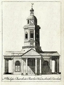 1753: St Philip's Church, Charleston, South Carolina, USA