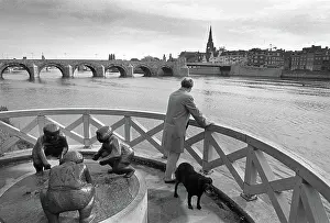 Marbles: St. Servatius Bridge across the River Meuse in Maarstricht
