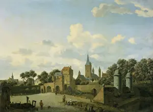 Velde: St. Severin in Cologne Set in an Imaginary Cityscape