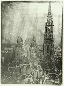 Steeples: St. Stephan's cathedrale about 1842