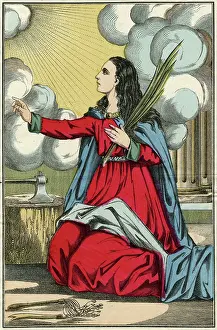 Fictitious: ST SUSANNA/EPINAL PRINT