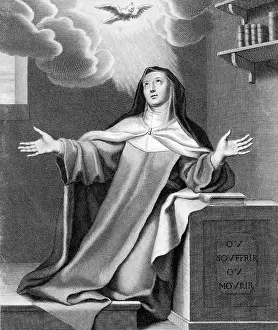 Supplicant: St Teresa of Avila as supplicant