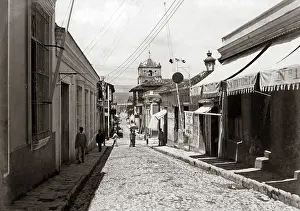 Santiago: St Thomas, St Santiago, Cuba, circa 1900