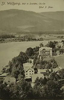 Ledermann: St. Wolfgang. Hotel Peter. 1910. Collotype