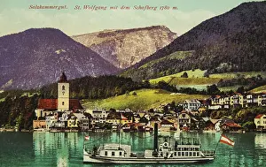 Schafberg: St. Wolfgang to the Schafberg (1780 m). Overlooking