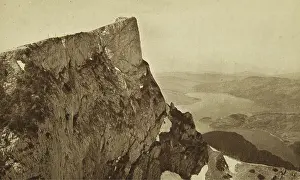 Kunstanstalt: St. Wolfgang. Schafbergspitzewith the Mondsee