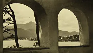 Gazebos: St. Wolfgang. View to the Grand Hotel. About