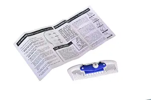 Groomed: Sta-Neet razor comb with instructions
