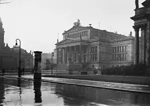 Gendarmenmarkt: The Staatstheater in Berlin, 1936