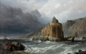 Antrim: The Stack Rock, Co. Antrim