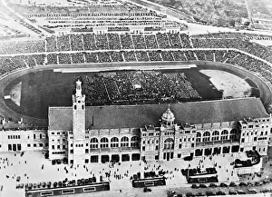 Montjuic: Stadium in Barcelona, 1936