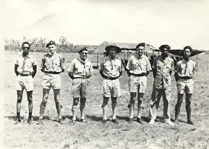 Belize: Staff of first Part II course, British Honduras