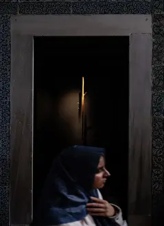 Relics: Staff of Moses, Privy Chamber, Topkapi Palace, Istanbul, Turkey