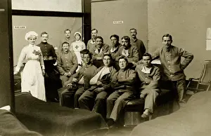 Screens: Staff & patients in C Ward