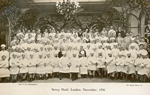 Chefs: Staff of the Savoy Hotel, 1911
