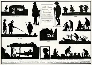 Sentries: Staff, Subs, Sentries & Surprises Silhouetted