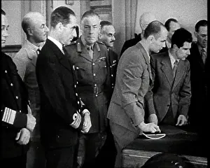 Stafford: Stafford Cripps and Others Watching Vyacheslav