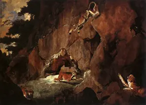 1716: Stag and Wild Beasts