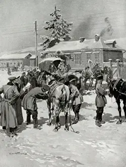 Urals: Stage for post-horses in the Urals