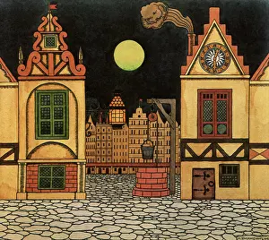 Stage-set design for Honour and Revenge