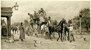 Stagecoaches: STAGECOACH/100 YRS AGO