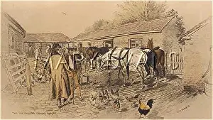 Stabled: STAGECOACH/HORSES C1840S