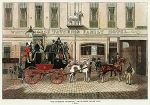 Stagecoaches: Stagecoach at White Horse 1835