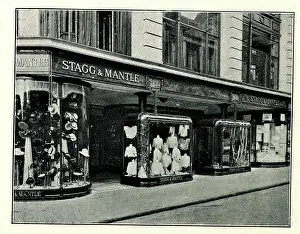 Mantle: Stagg & Mantle shop window display