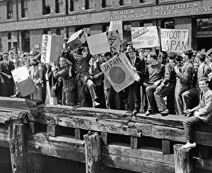 1773: Staging of the Boston Tea Party, 1938