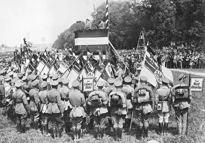 Knapsack: Stahlhelm day in Munich, 1929