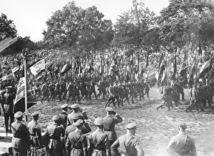 Dnvp: Stahlhelm march in Breslau, 1931