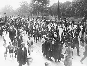 Dnvp: Stahlhelm march in Breslau, 1931