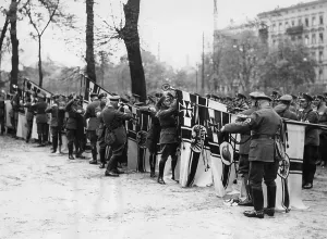 Nsdfb: Stahlhelm parade in Berlin, 1935